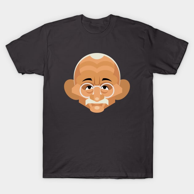 Gandhi T-Shirt by Kaexi